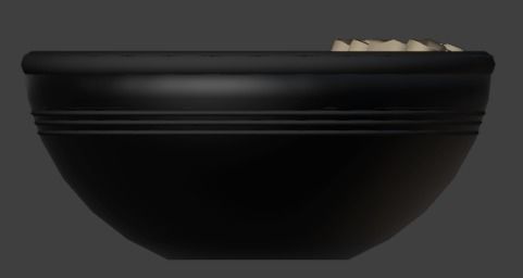 Japanese Sukiyaki Noodles Soup 3D Model 3D model_19