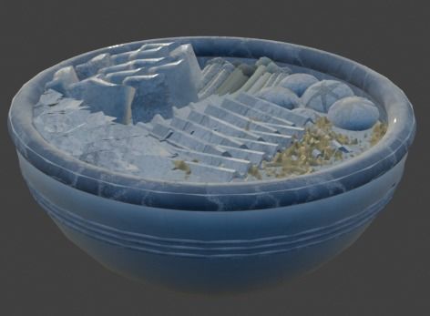 Japanese Sukiyaki Noodles Soup 3D Model 3D model_5