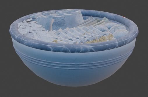 Japanese Sukiyaki Noodles Soup 3D Model 3D model_20