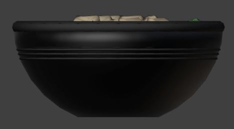 Japanese Sukiyaki Noodles Soup 3D Model 3D model_12