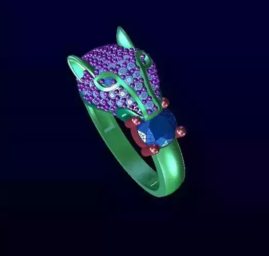 butiful Tigar ring