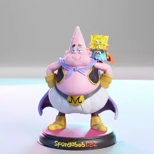 SpongeBob DBZ fanart