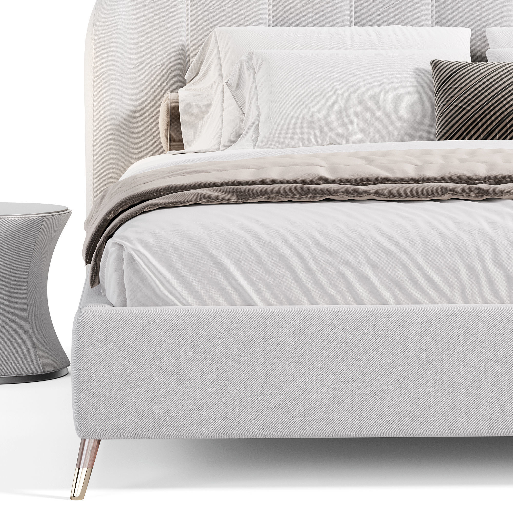 Bed Lieri 3D model_5