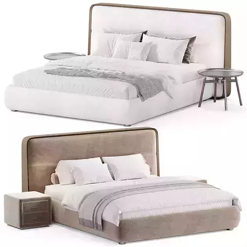 Giorgetti Frame bed 3D model