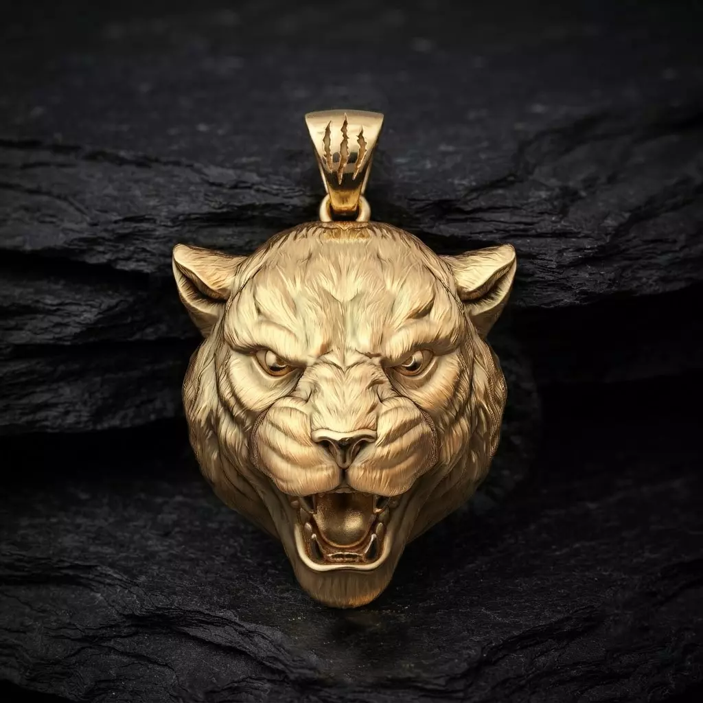 Panthere Pendant V2 3D print model