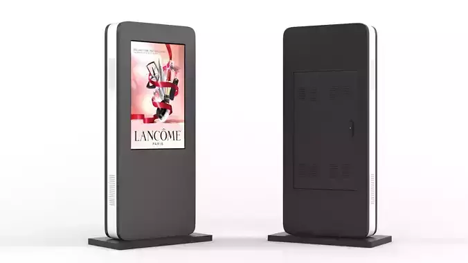 Electronic Kiosk 3D model