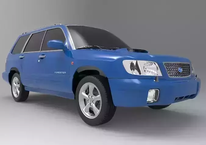 Subaru Forester S Turbo 2000 3D model