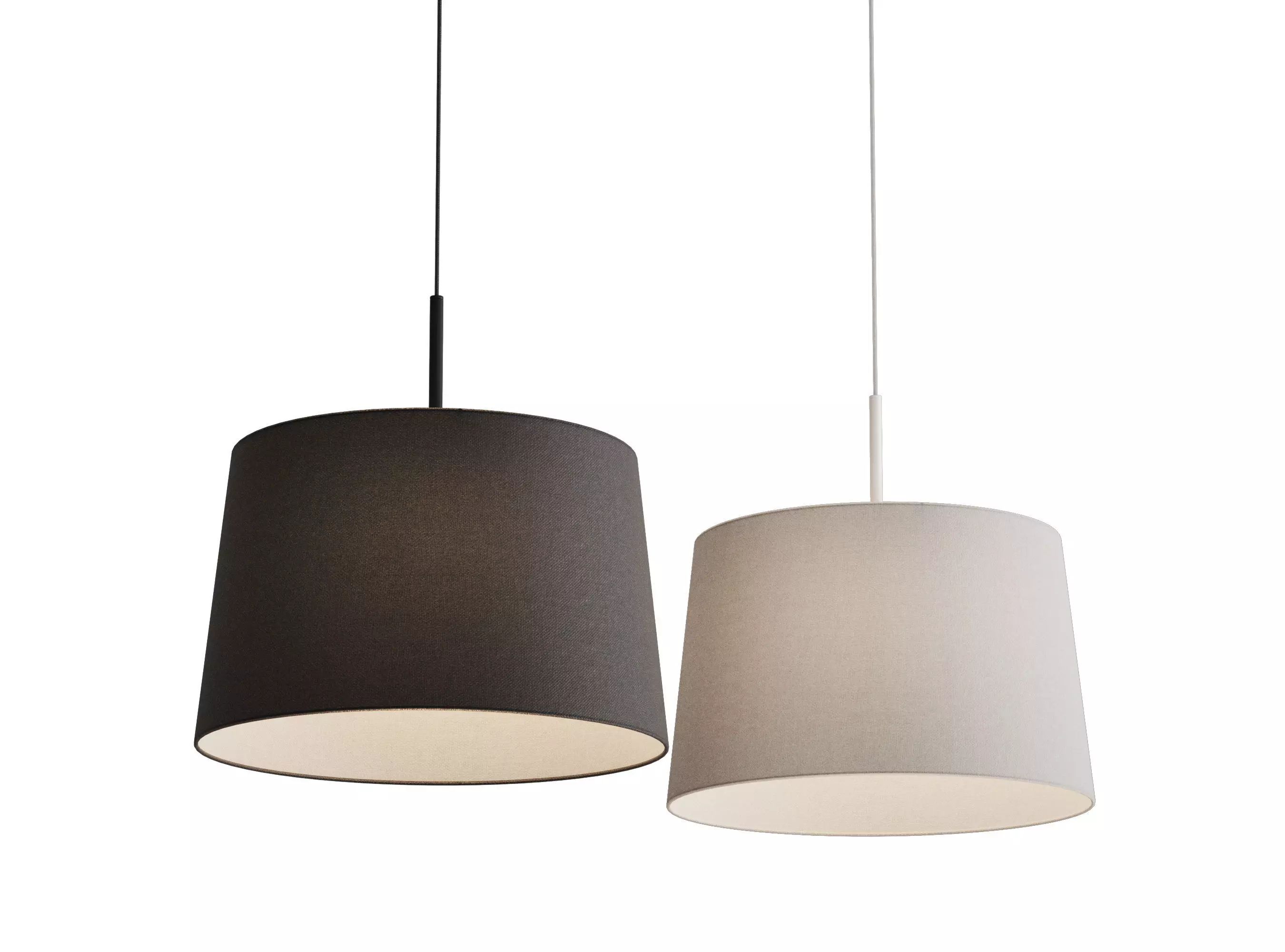 Pendant lamp Faro Barcelona VOLTA 3D model_0