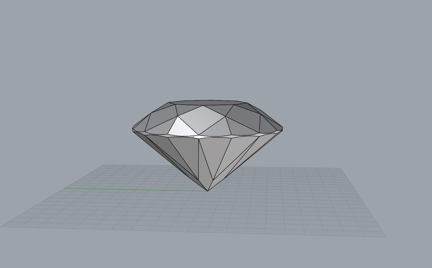 Diamond 3D model_7