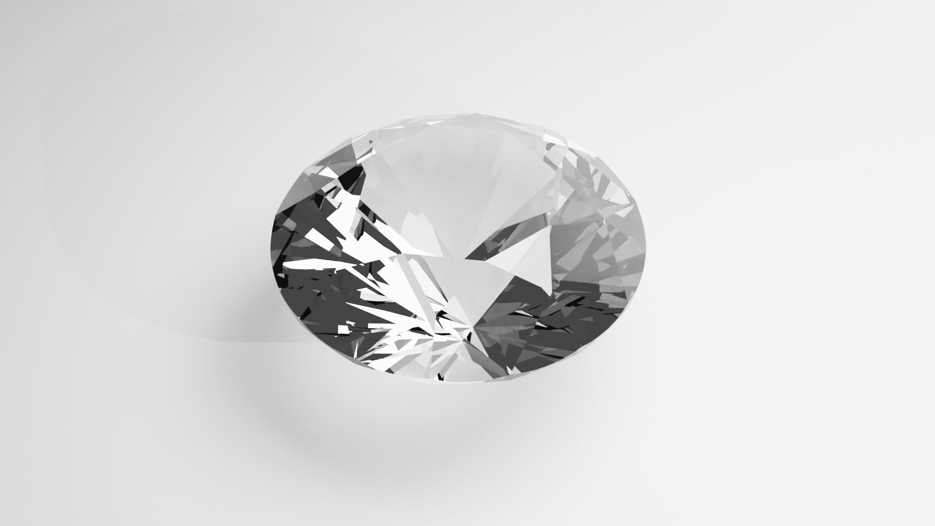 Diamond 3D model_1