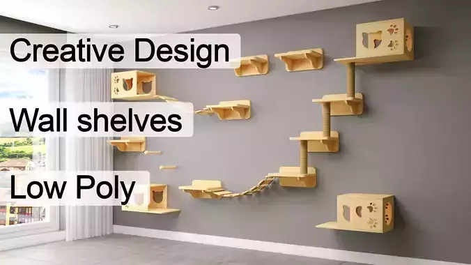 Wall Shelves Cat Vol 1