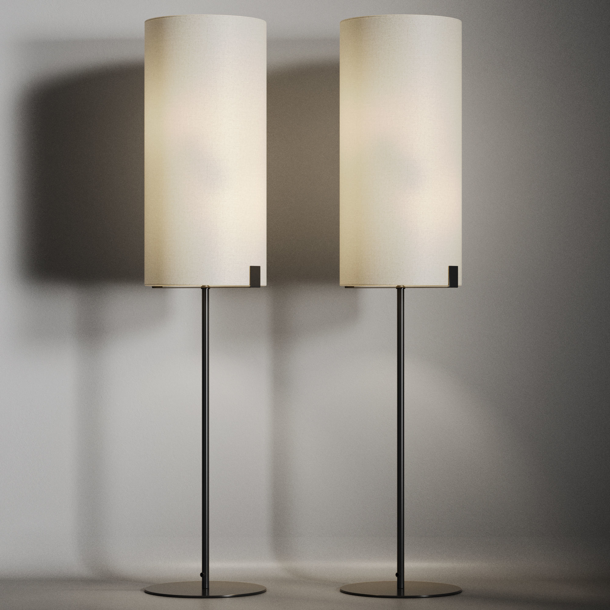 Floor lamp Faro Barcelona NILA 3D model_5