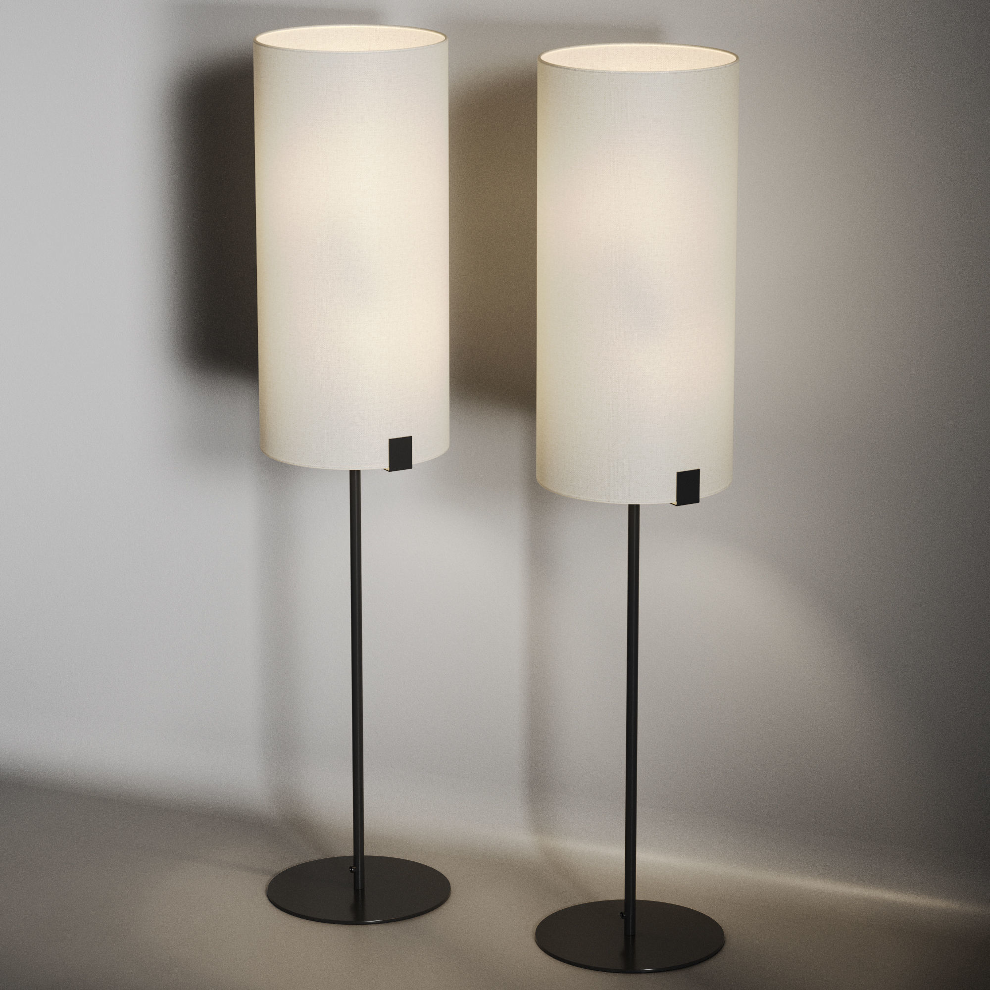 Floor lamp Faro Barcelona NILA 3D model_6