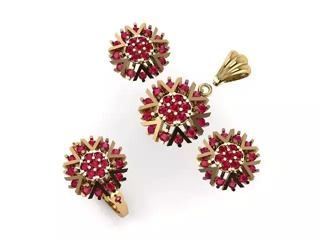 pendant set 3D print model