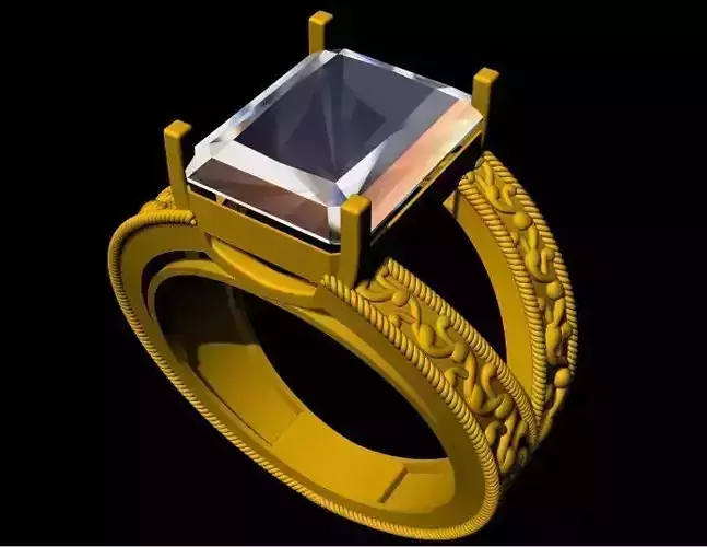 Cocktail Ring 3dm file