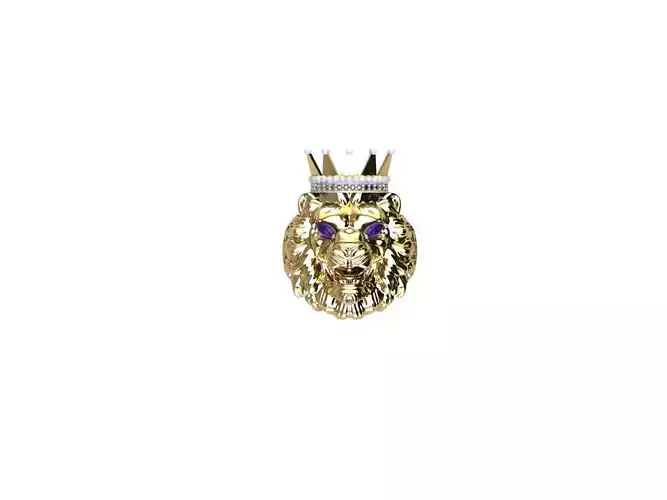 lion ring
