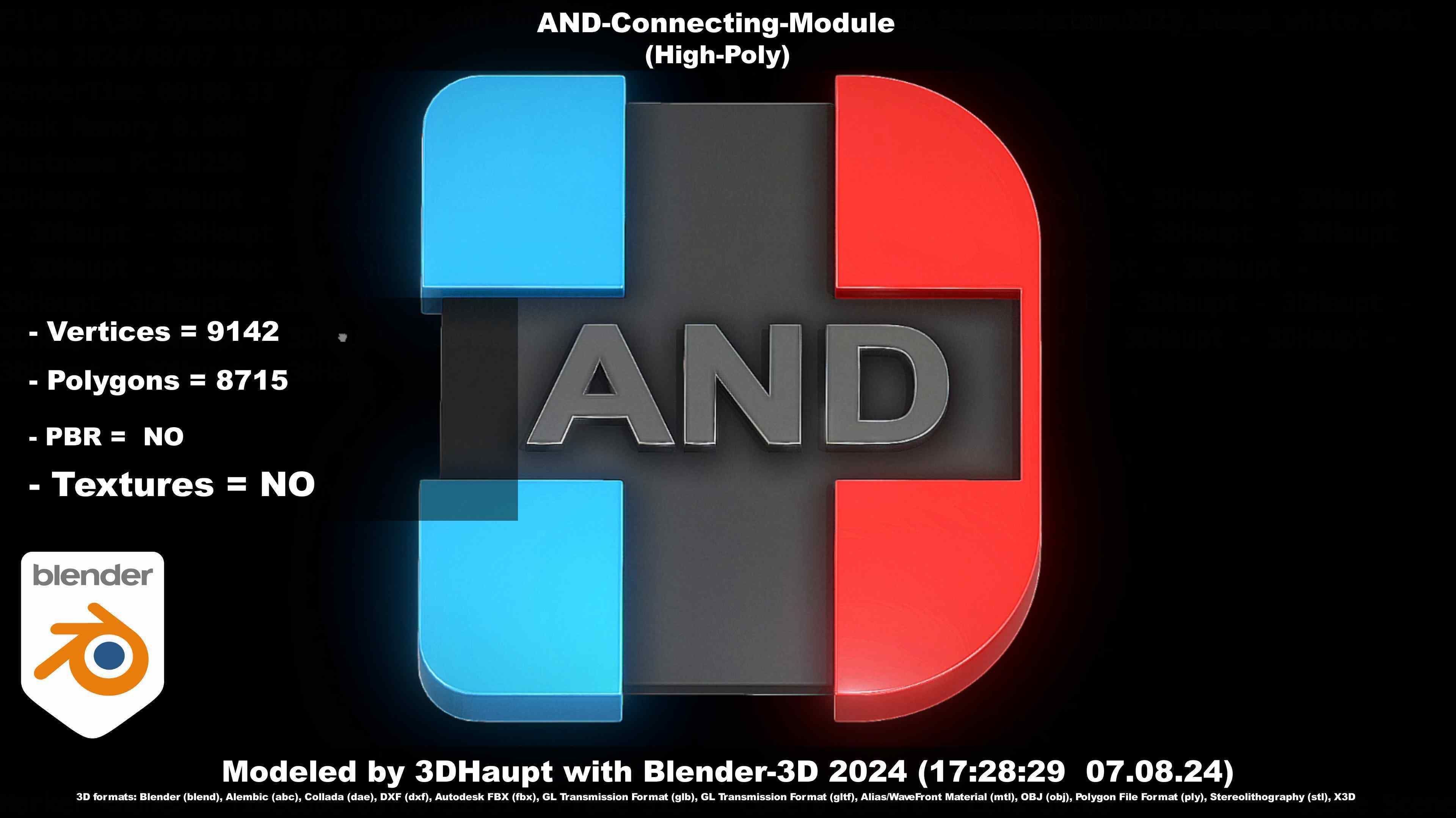 AND-Connecting-Module 3D model_21