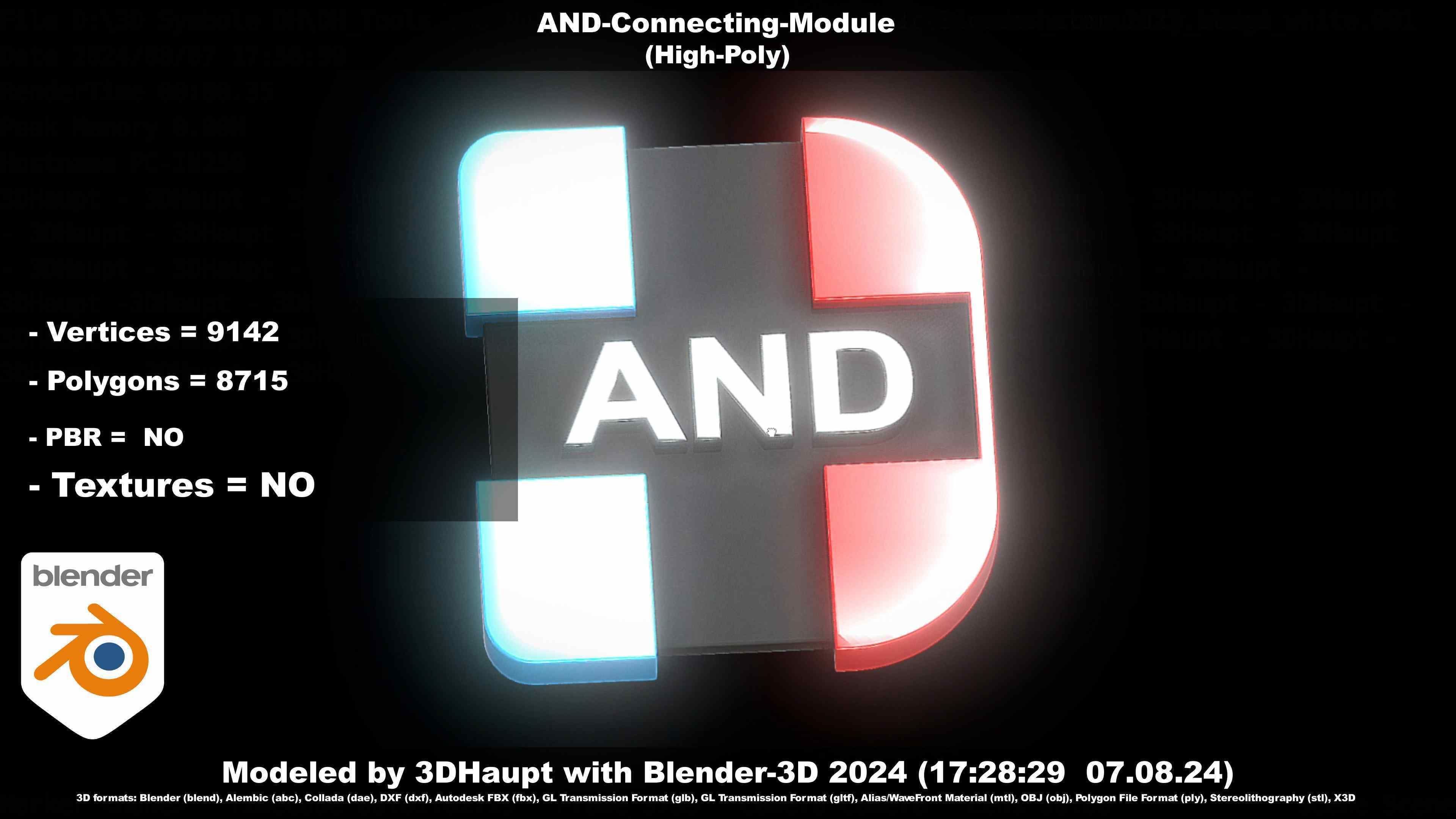 AND-Connecting-Module 3D model_32