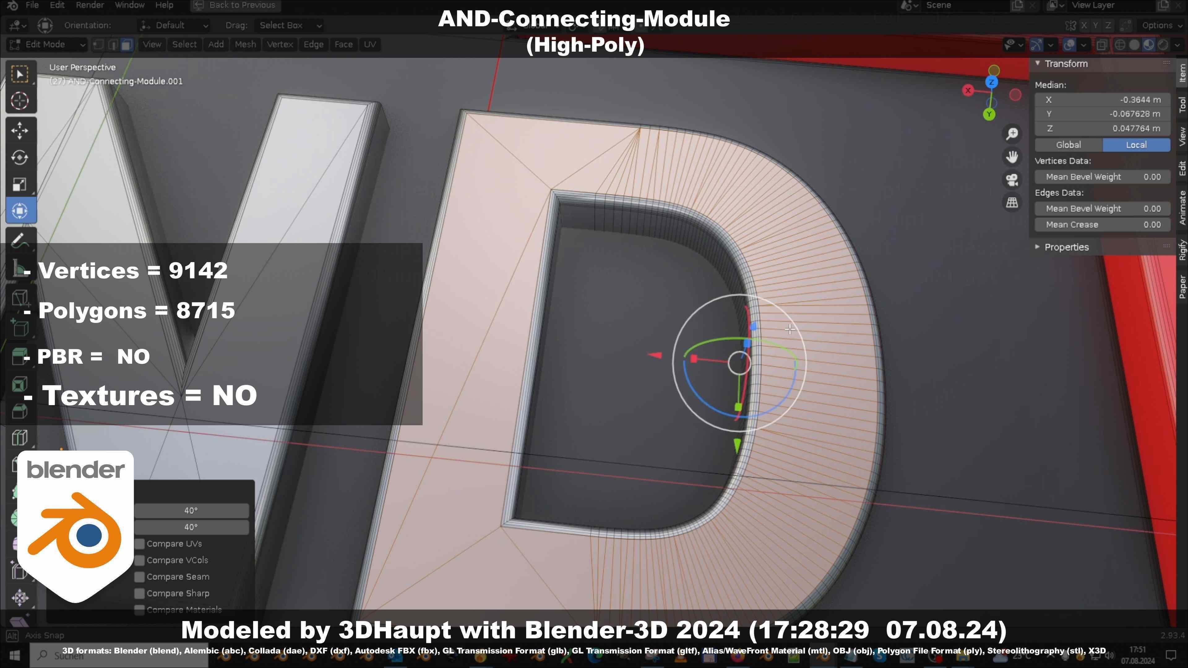 AND-Connecting-Module 3D model_46