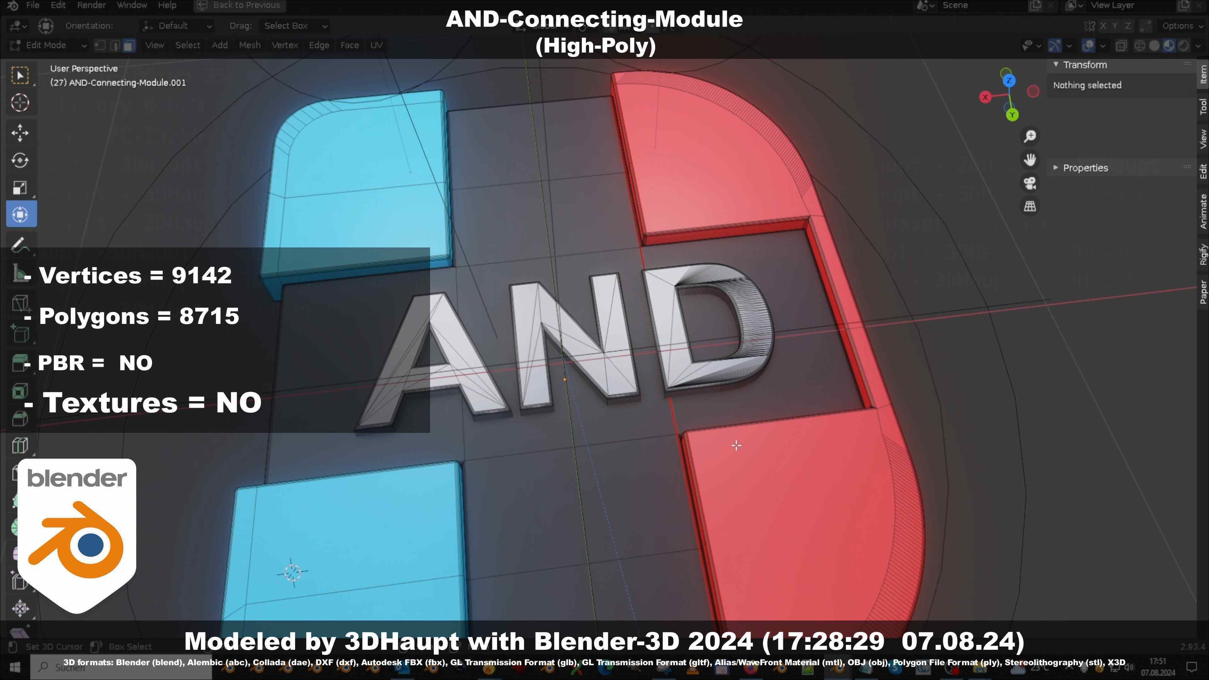 AND-Connecting-Module 3D model_39