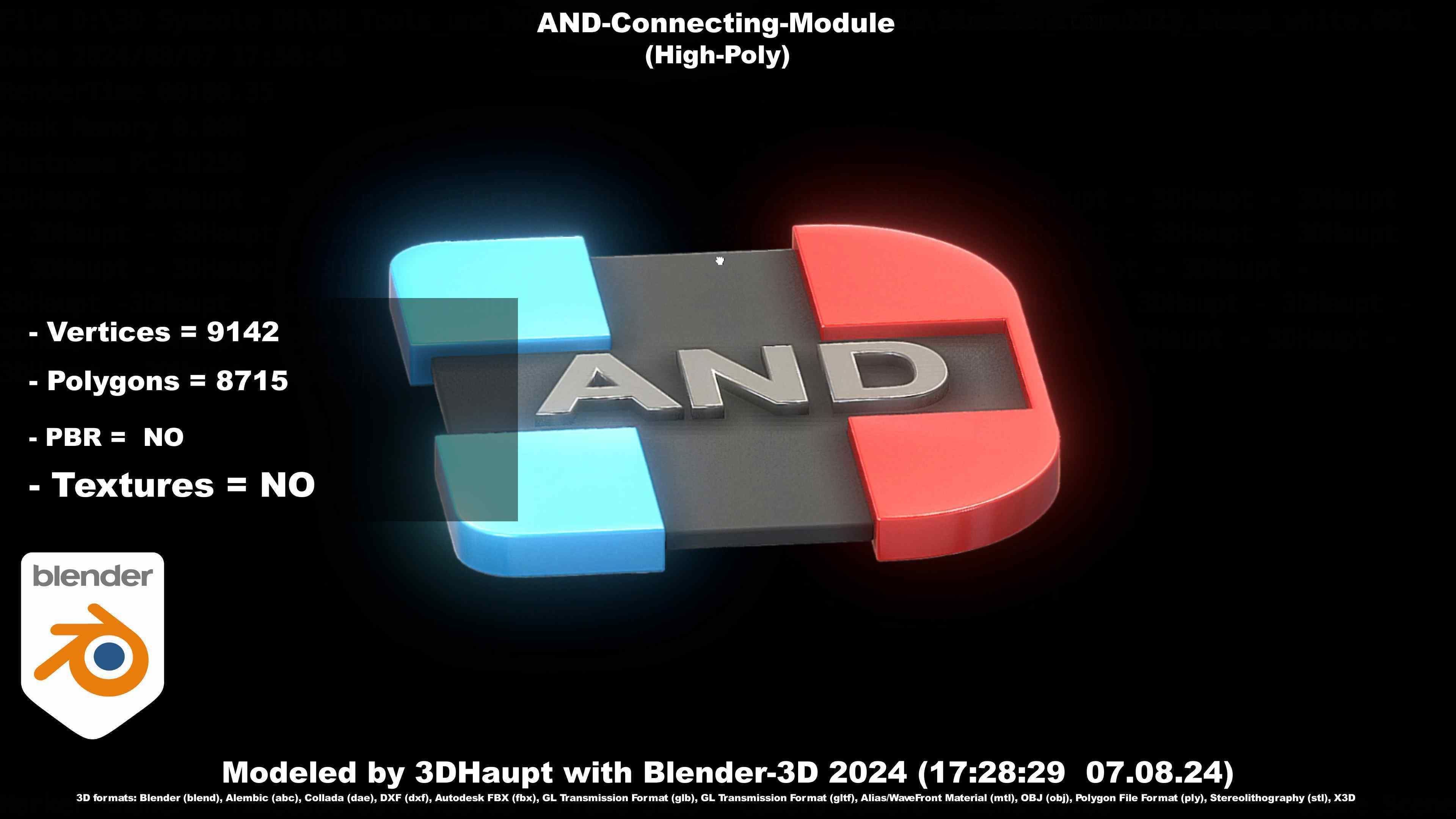 AND-Connecting-Module 3D model_66