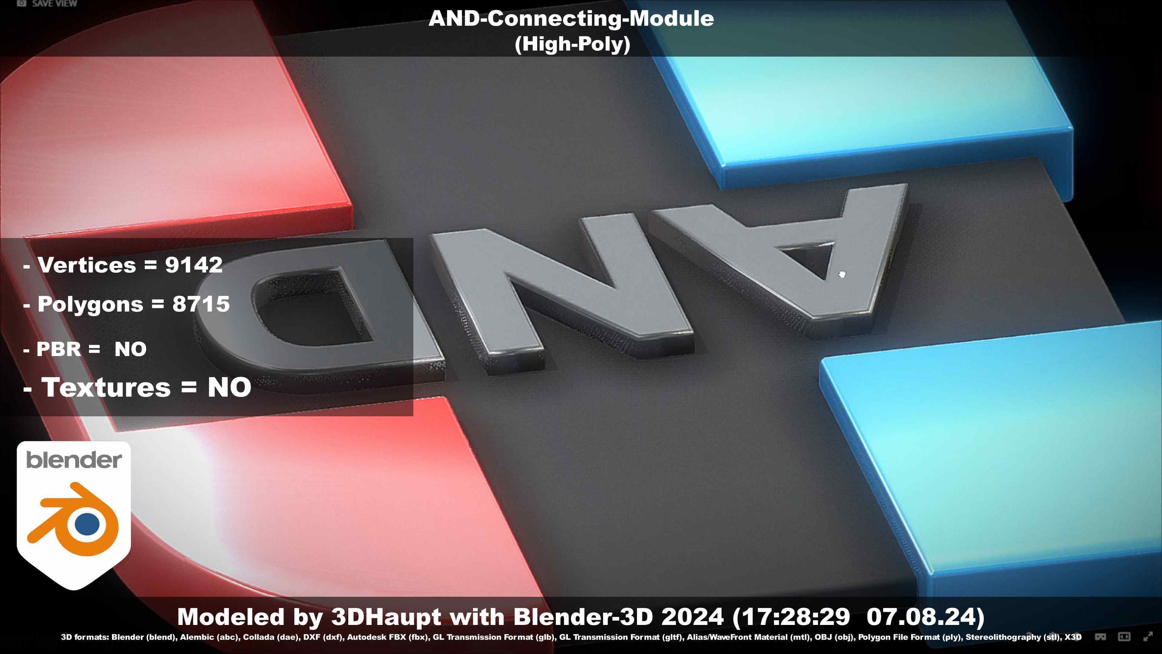 AND-Connecting-Module 3D model_26