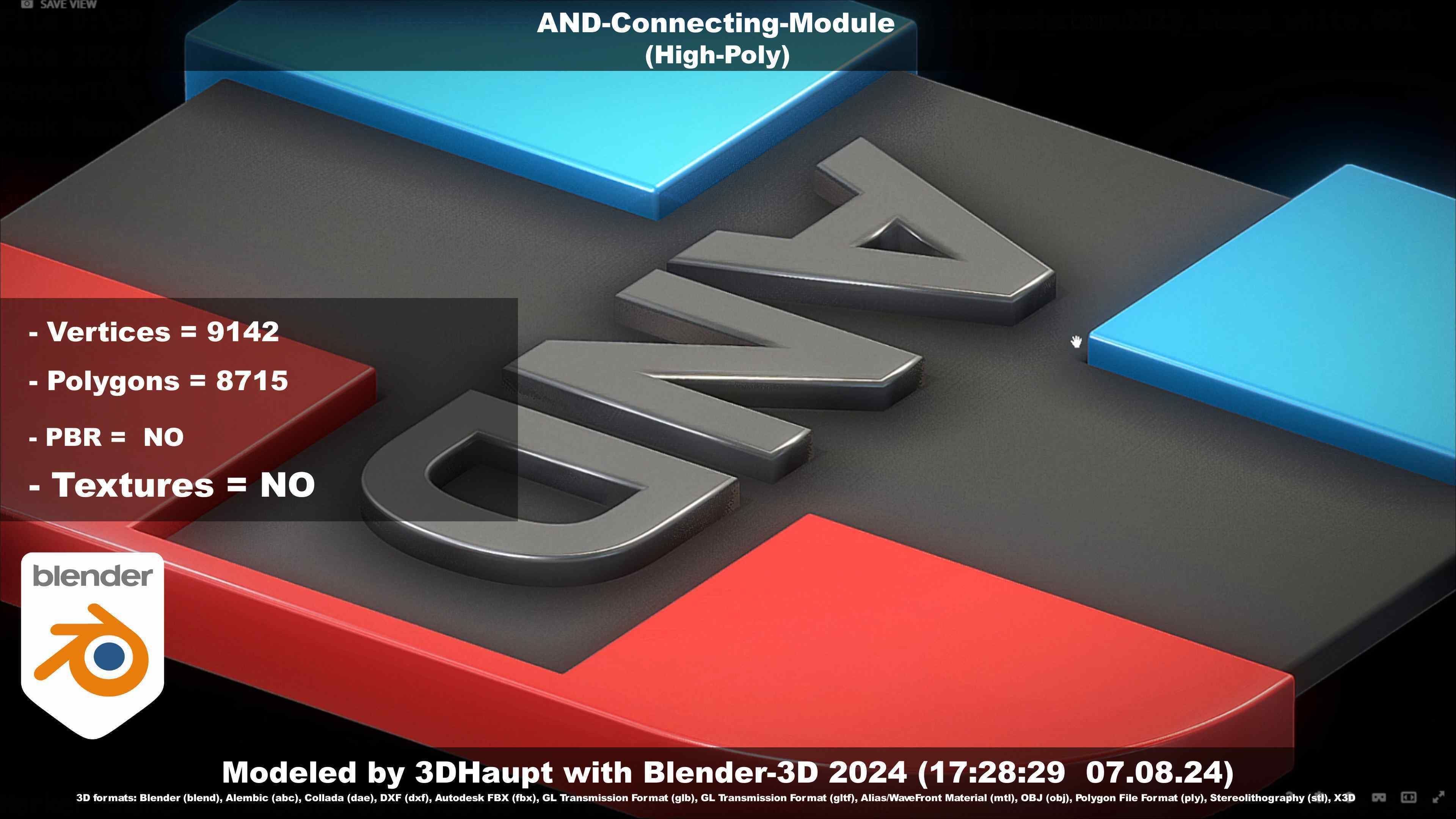 AND-Connecting-Module 3D model_70