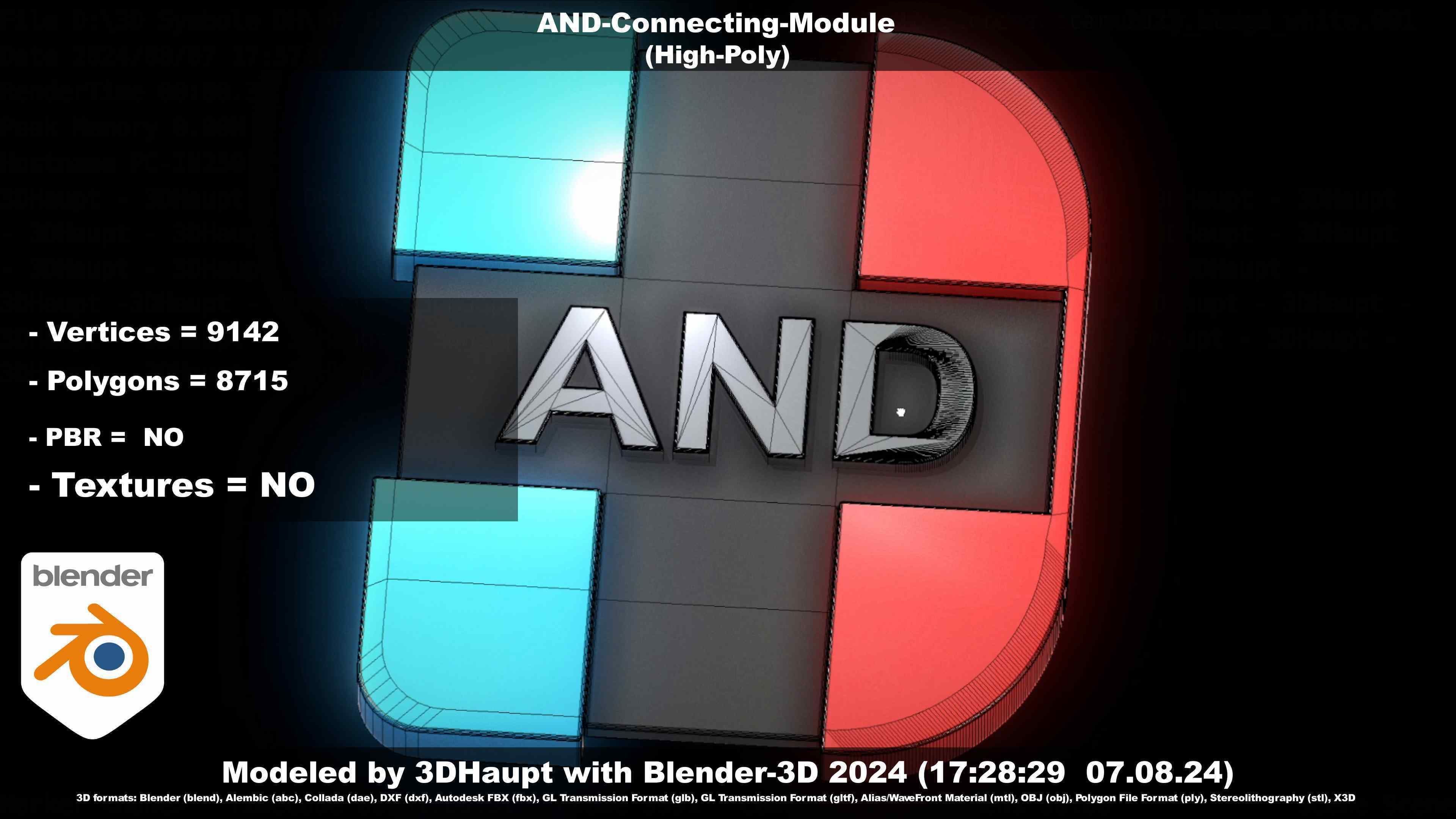 AND-Connecting-Module 3D model_75