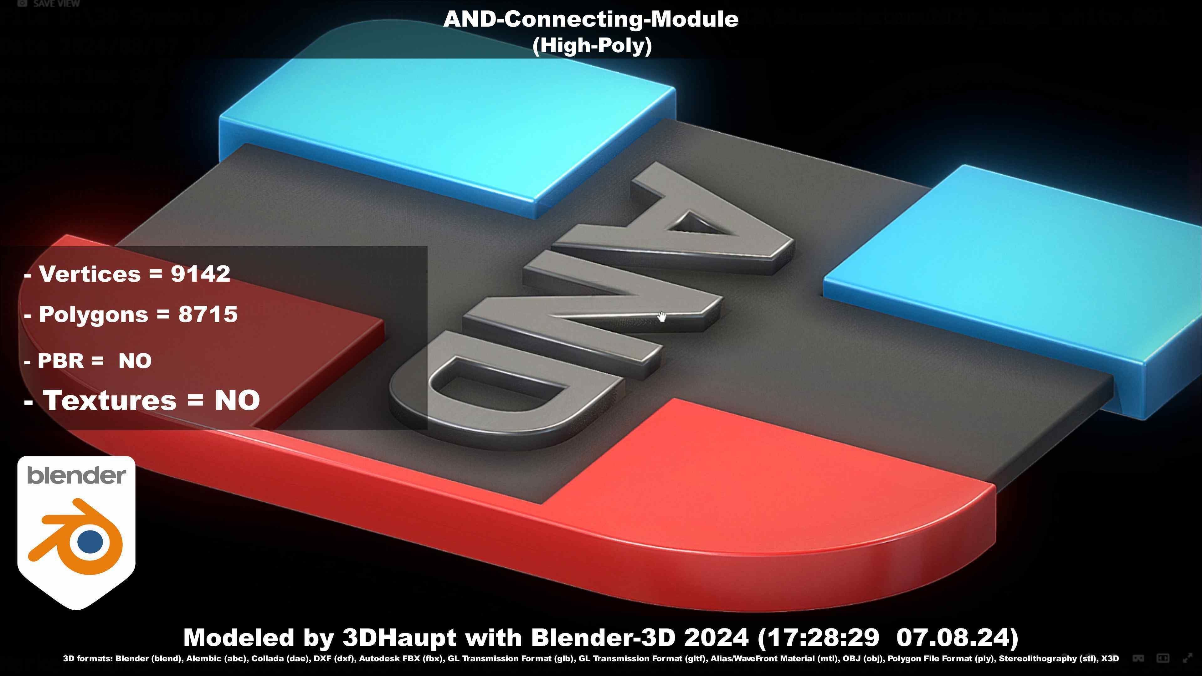 AND-Connecting-Module 3D model_112