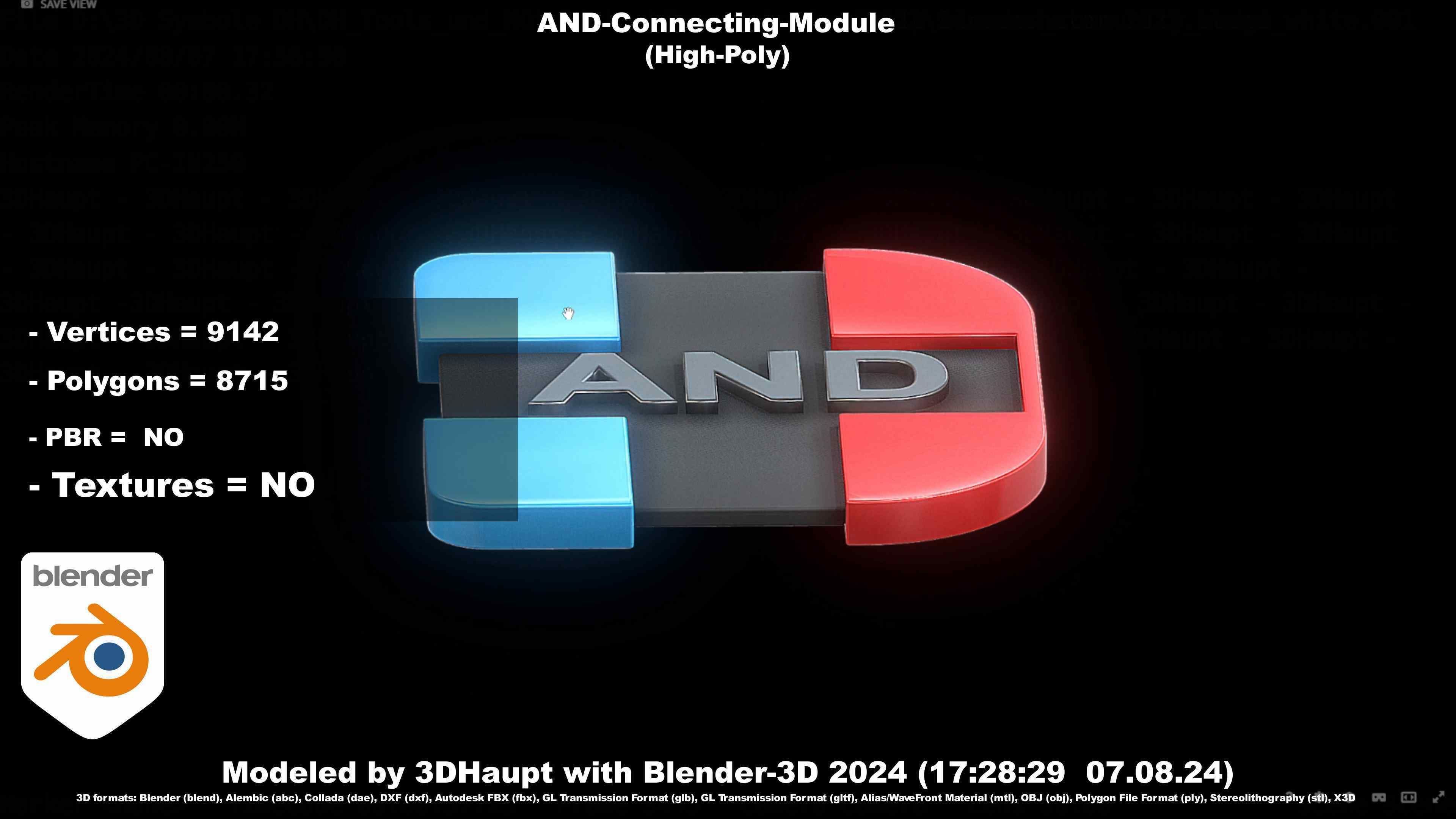 AND-Connecting-Module 3D model_69