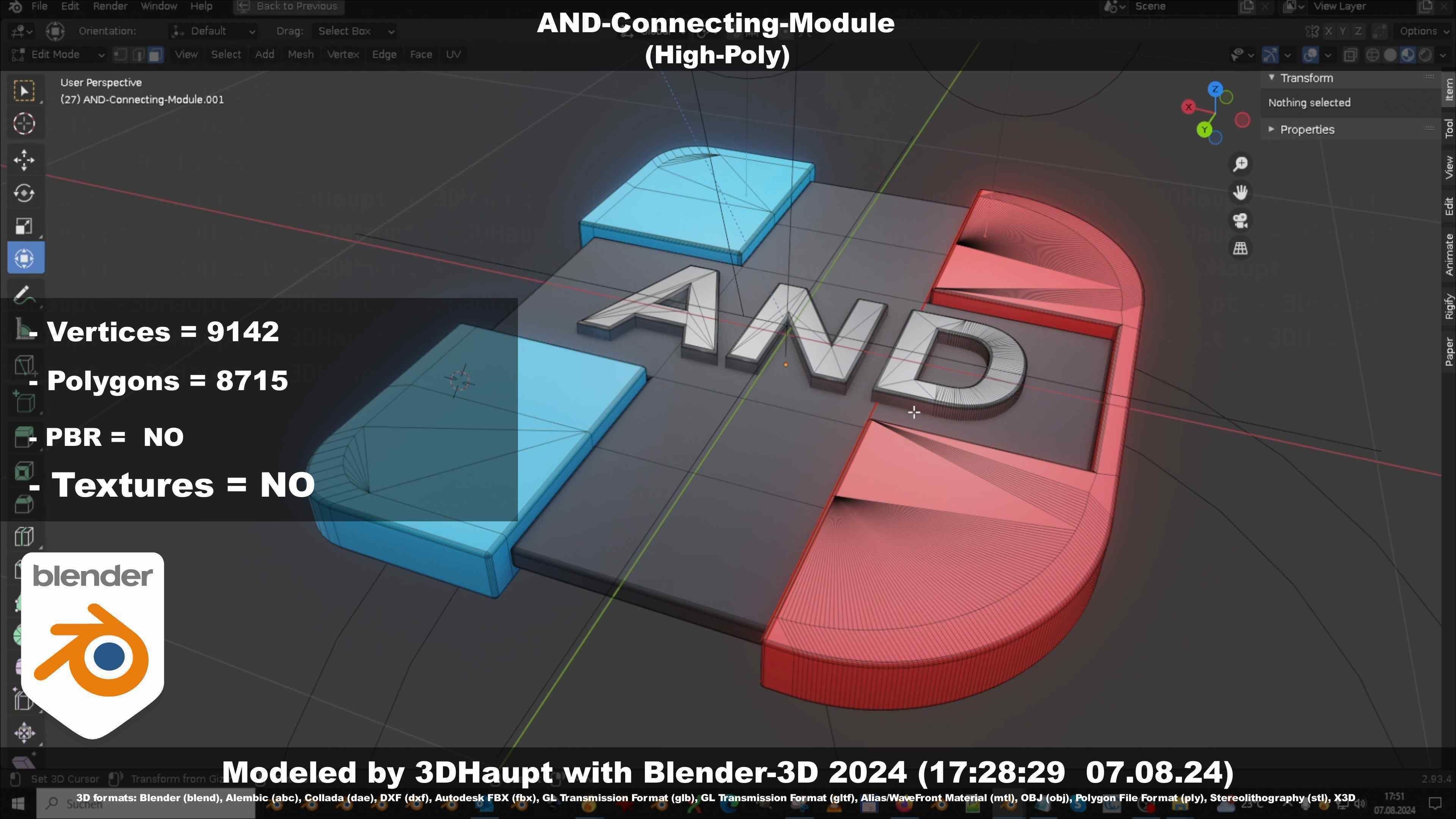 AND-Connecting-Module 3D model_53