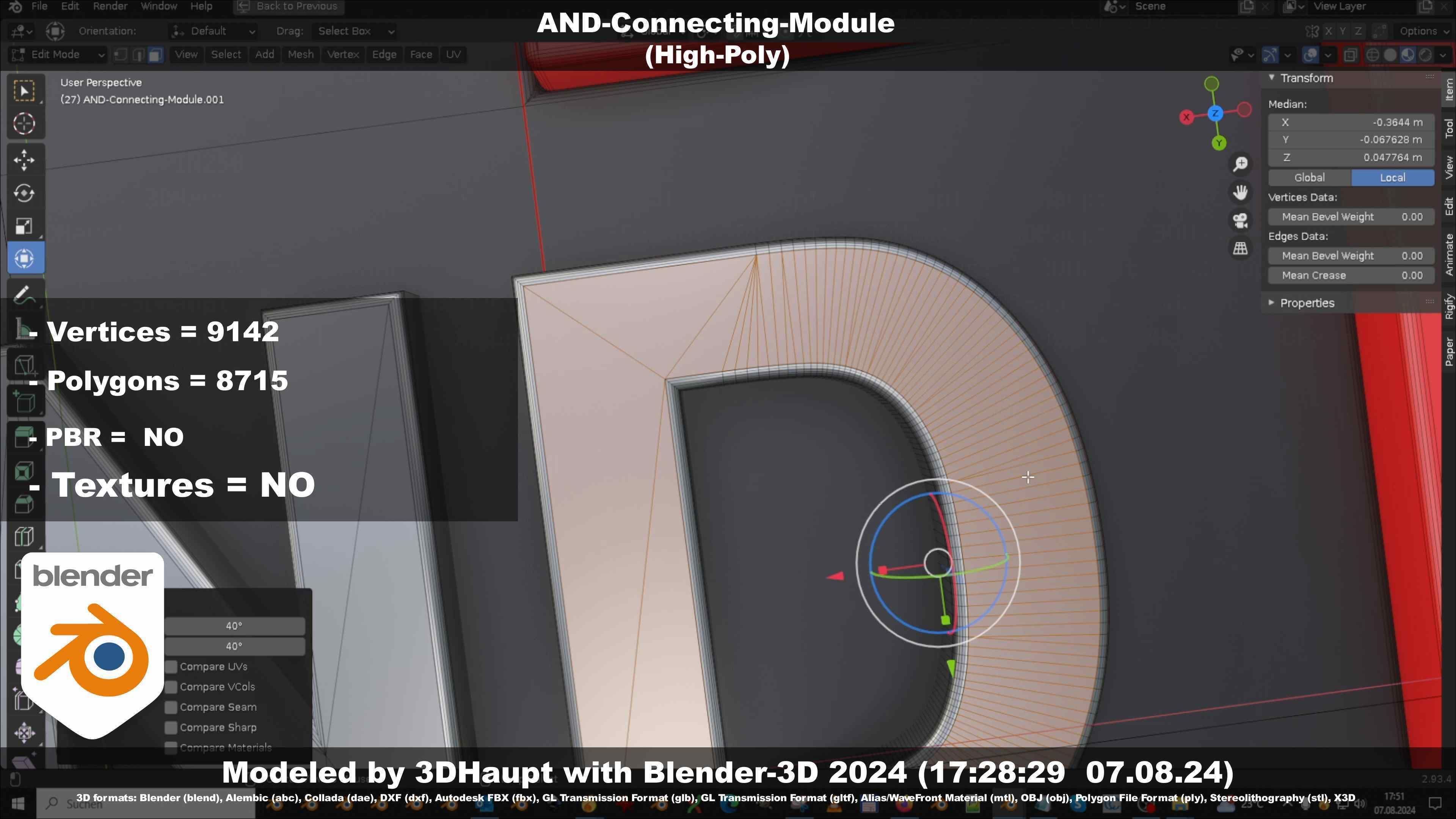 AND-Connecting-Module 3D model_91
