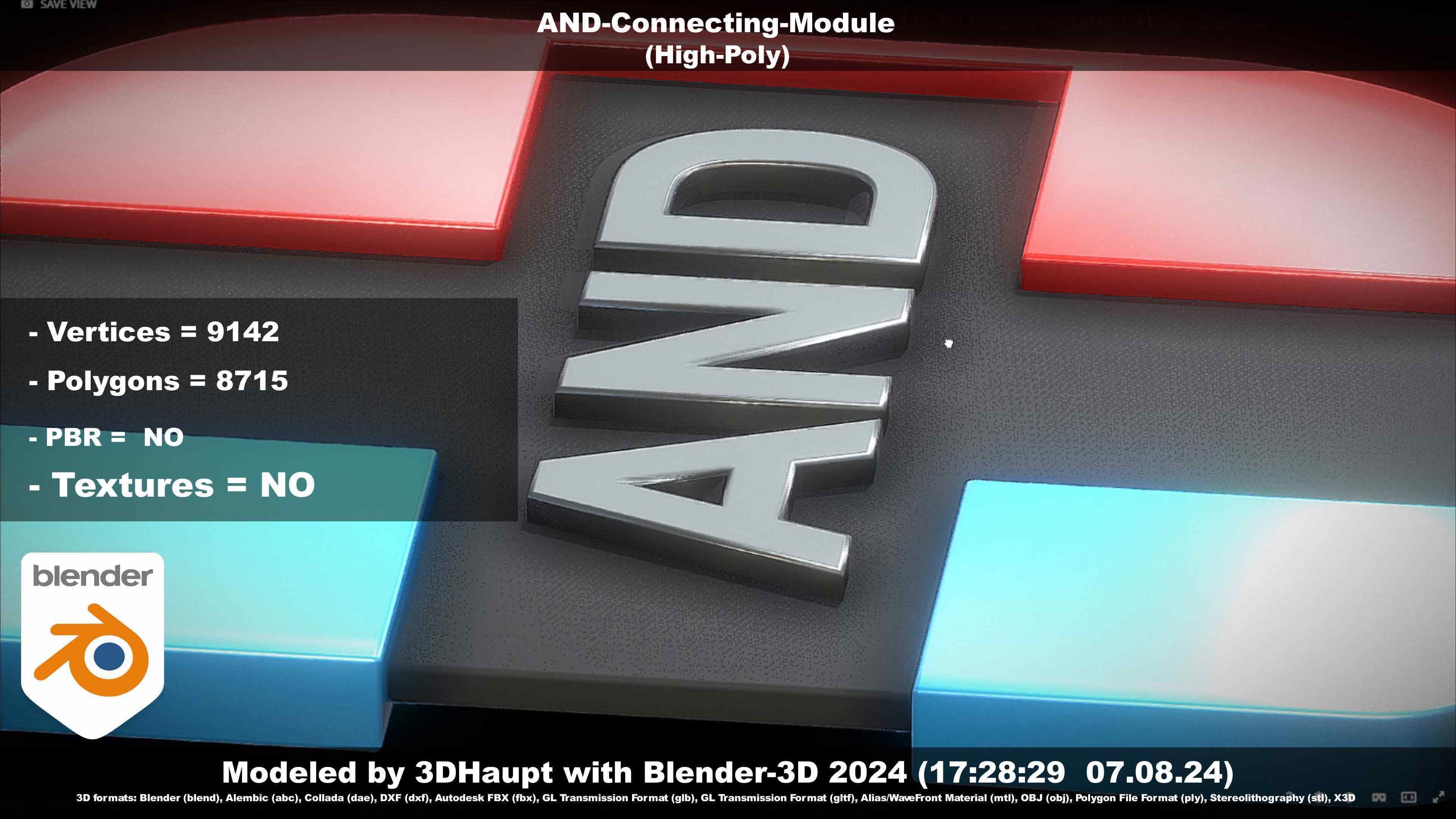 AND-Connecting-Module 3D model_25