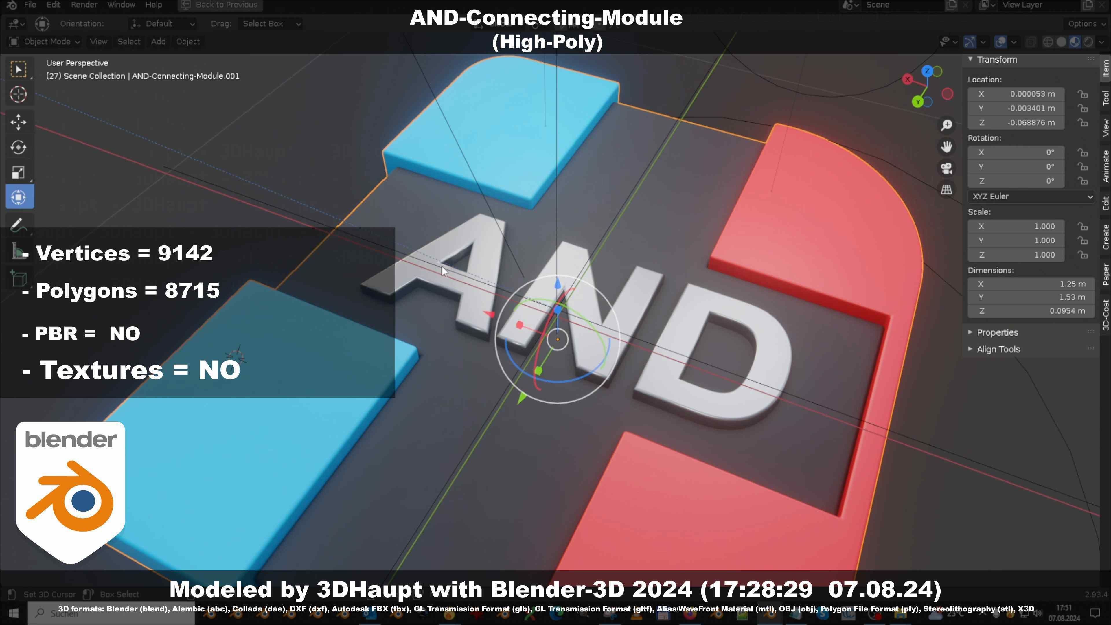 AND-Connecting-Module 3D model_37