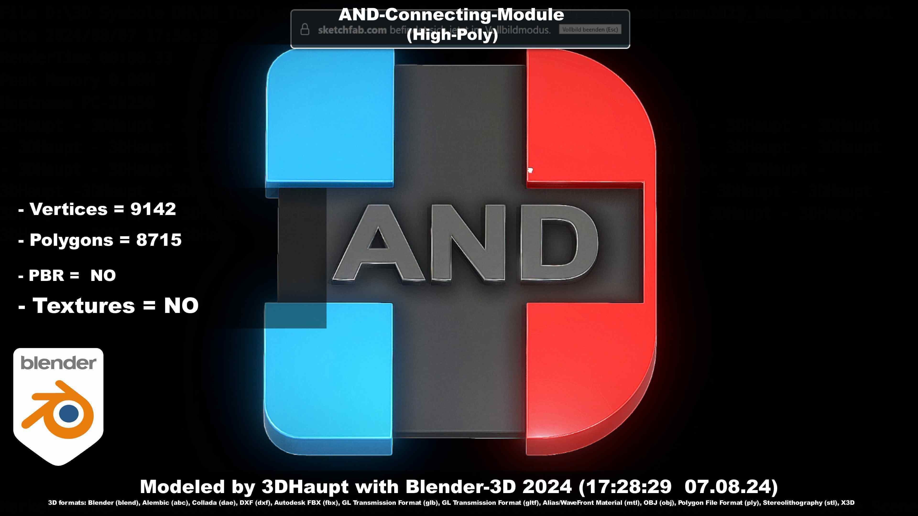 AND-Connecting-Module 3D model_19