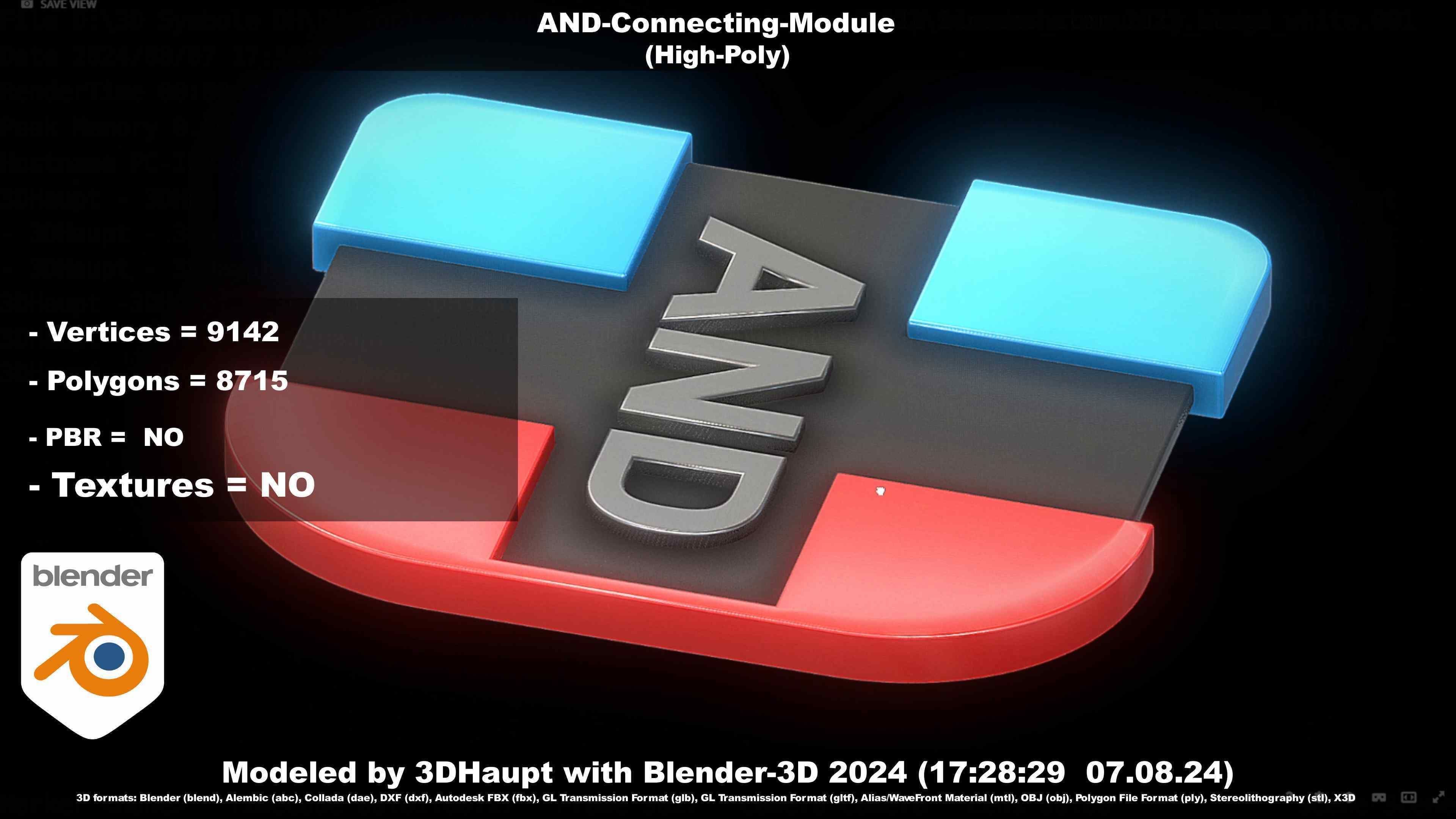 AND-Connecting-Module 3D model_29