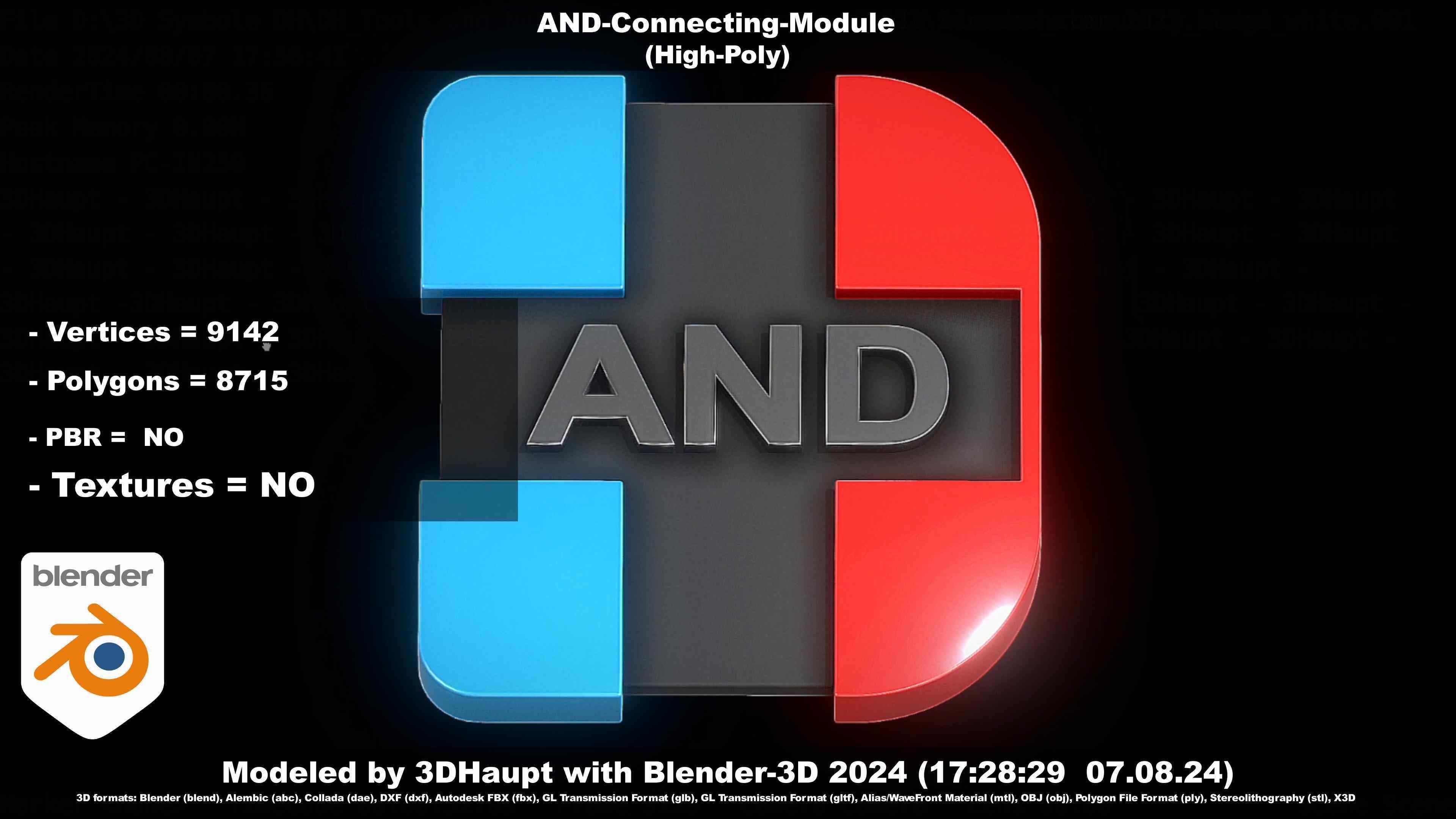 AND-Connecting-Module 3D model_65