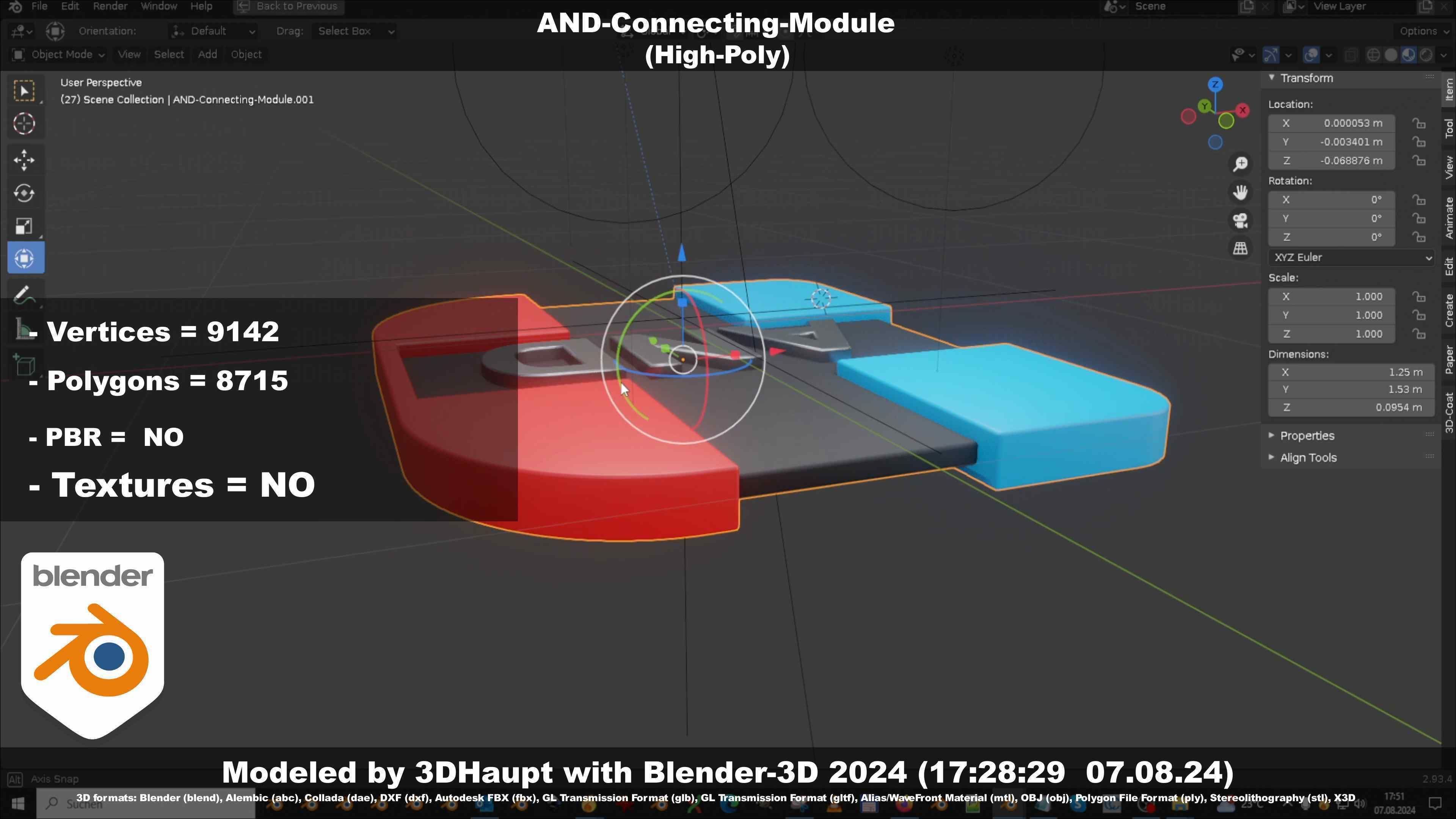 AND-Connecting-Module 3D model_82