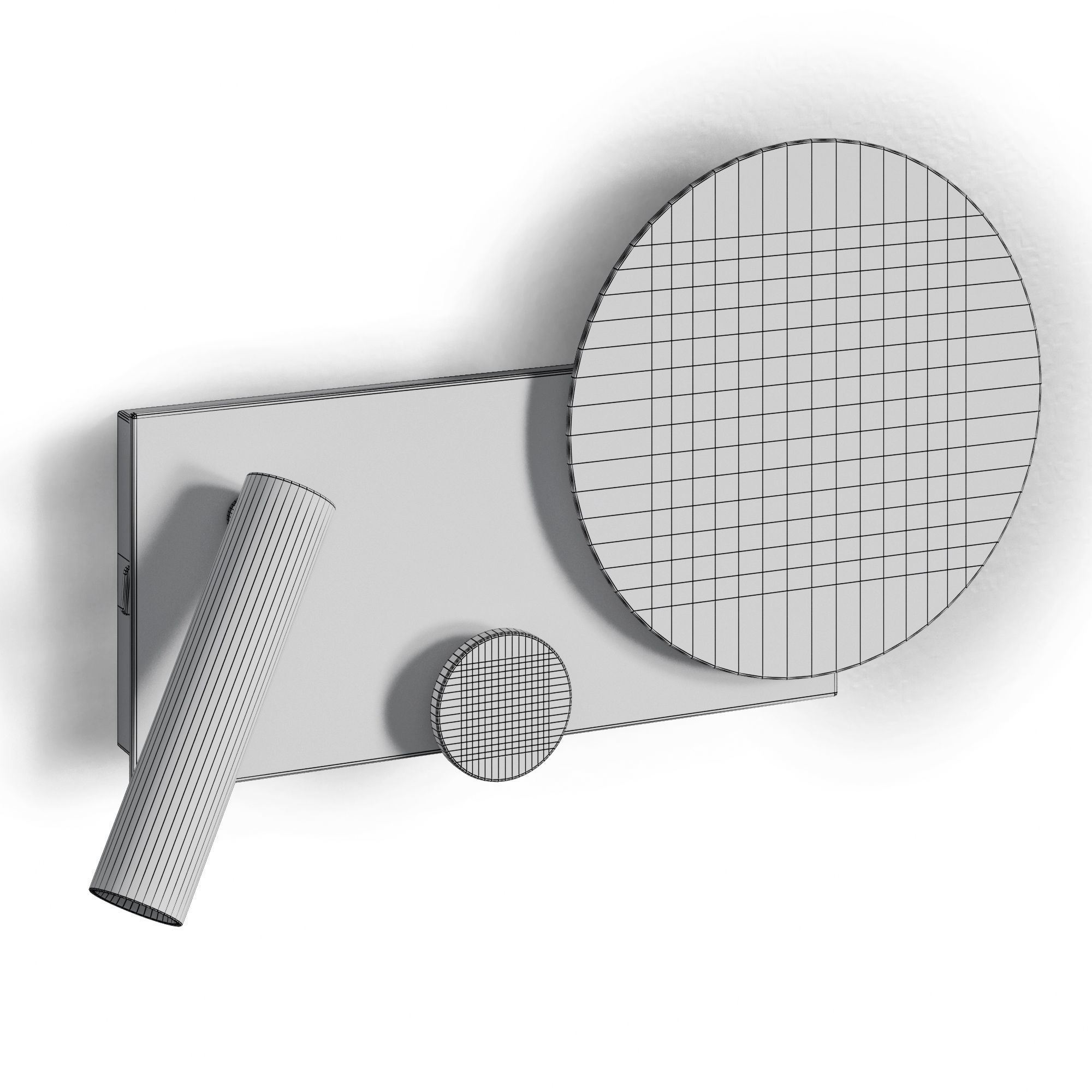 Wall lamp Faro Barcelona KLEE 3D model_6