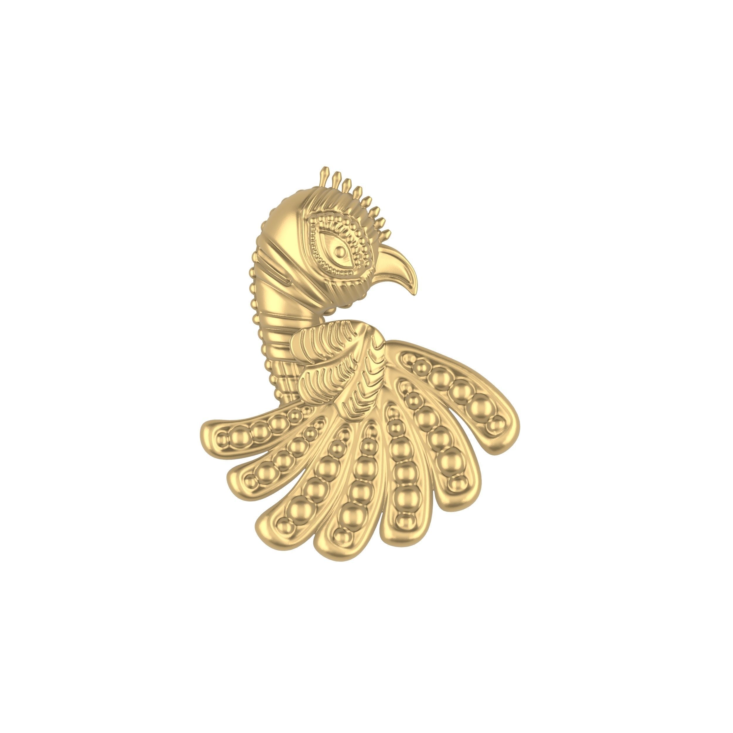 Parrot Pendant Design 3D print model_6