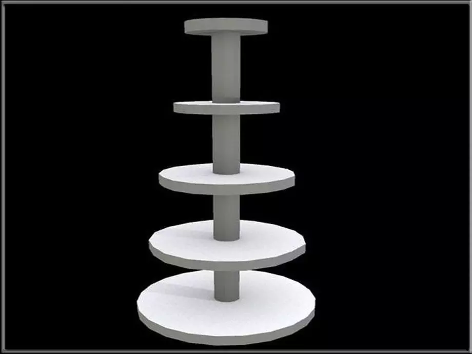 Display 14 Low-poly 3D model