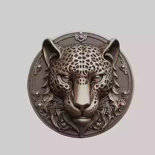 Leopard Animal Leopard Animal Medallion 