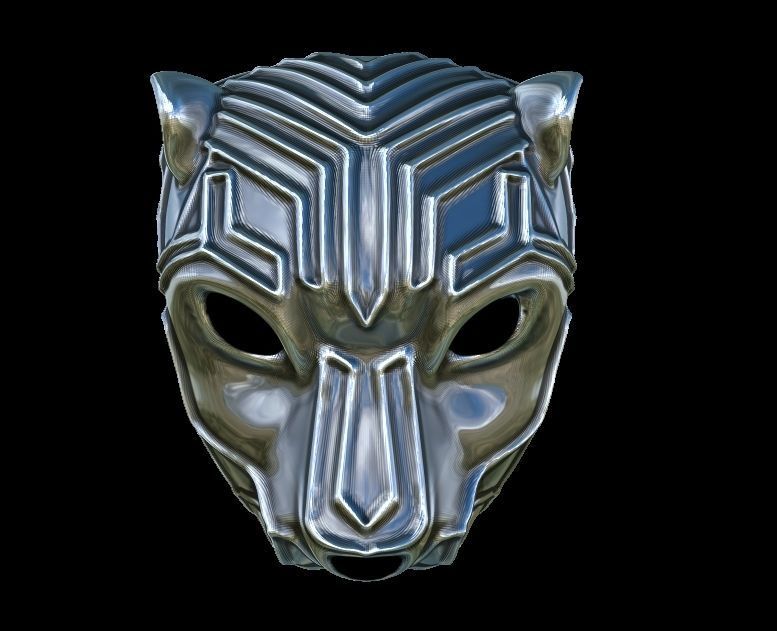 Panther Pendant Design 3D print model_2