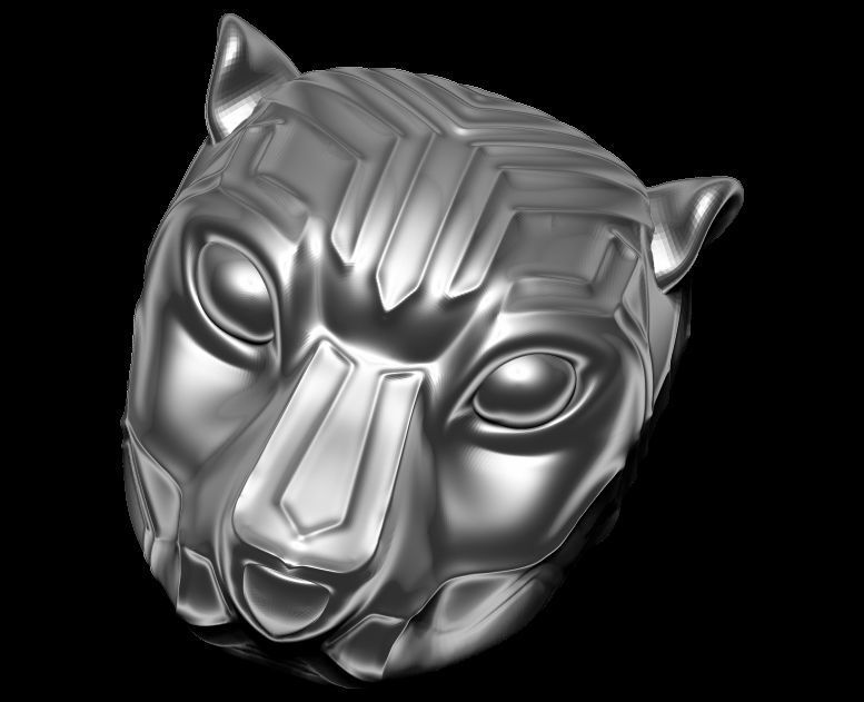 Panther Pendant Design 3D print model_23