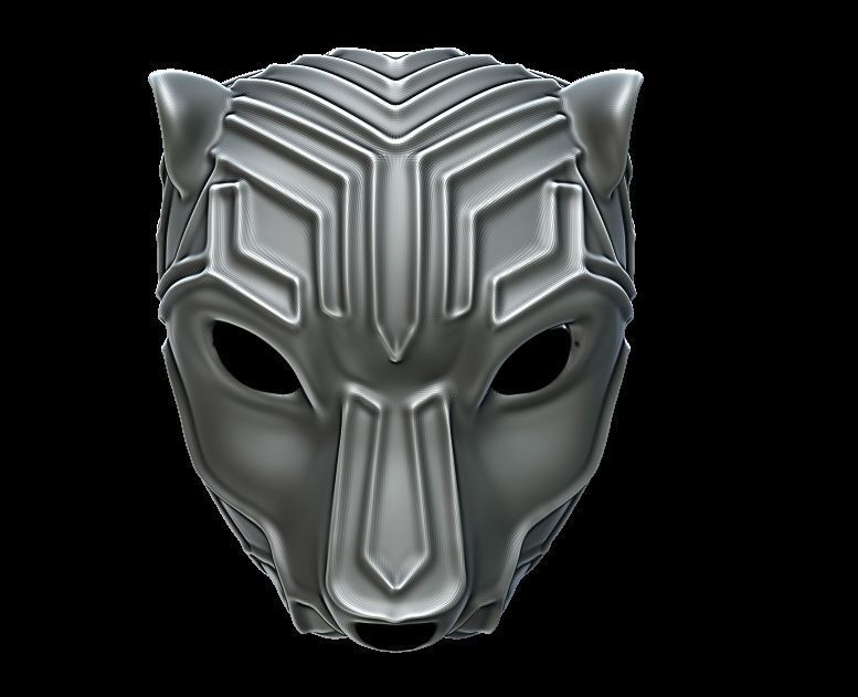 Panther Pendant Design 3D print model_20