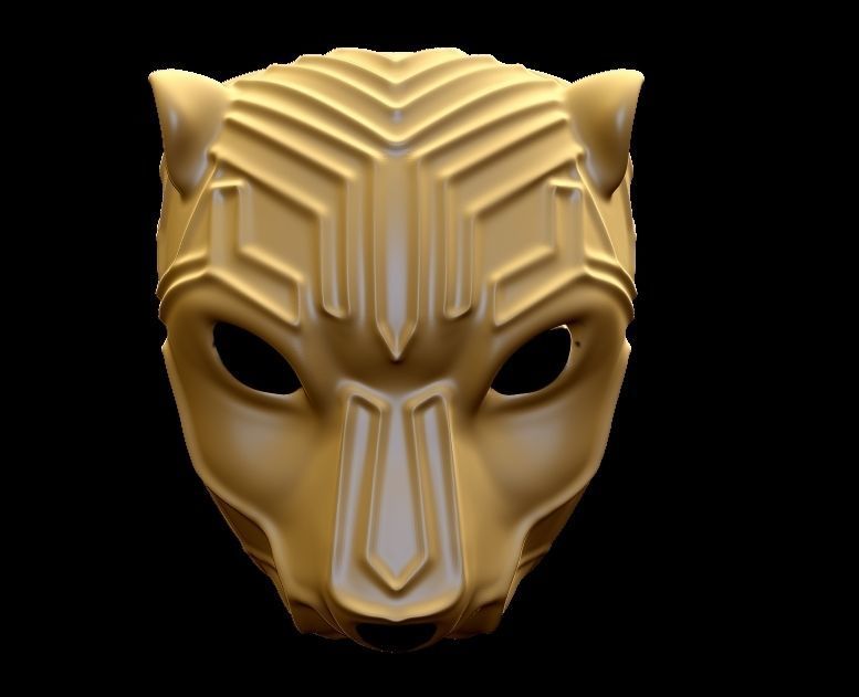 Panther Pendant Design 3D print model_22