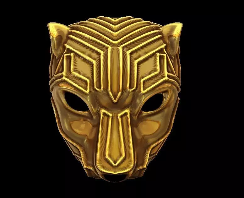 Panther Pendant Design 3D print model_0