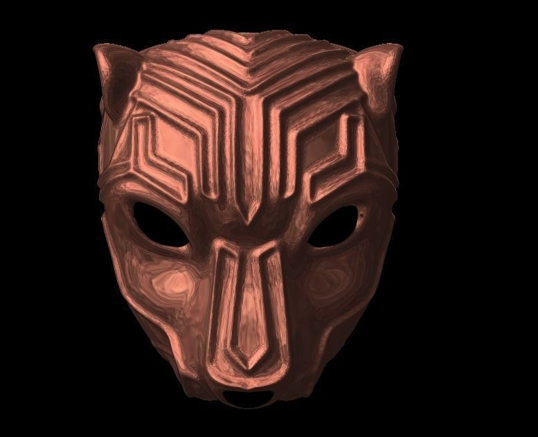 Panther Pendant Design 3D print model_4