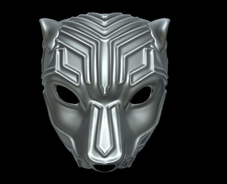 Panther Pendant Design 3D print model_12