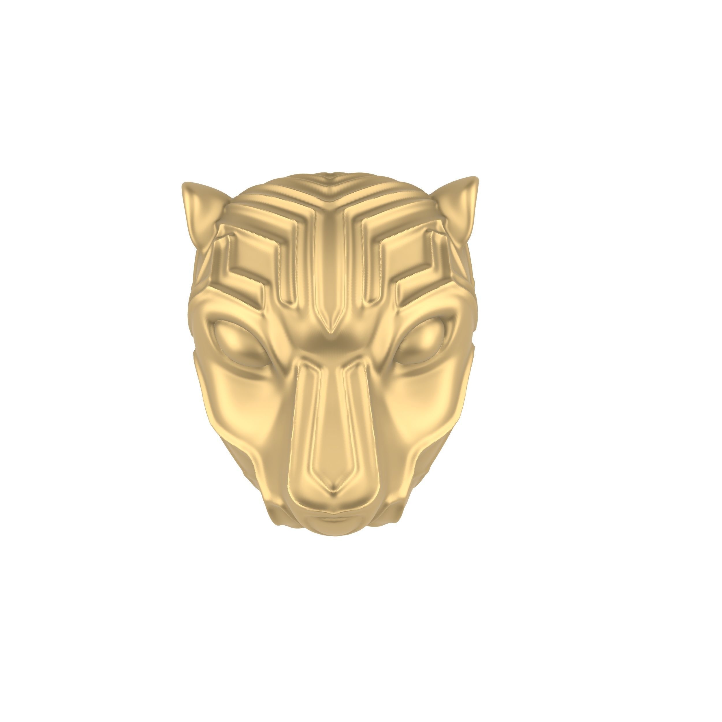 Panther Pendant Design 3D print model_9